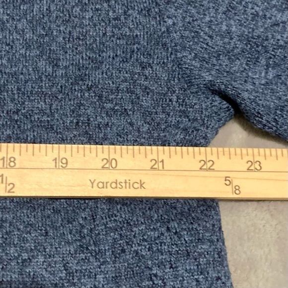 PINK by Victoria's Secret Blue Fleece Cropped Hoodie Cinch Waist Embroidered Lrg - Picture 11 of 12
